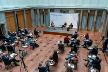 Lunch Talk Event Debate Kumi Naidoo Olafur Eliasson Molly Fannon