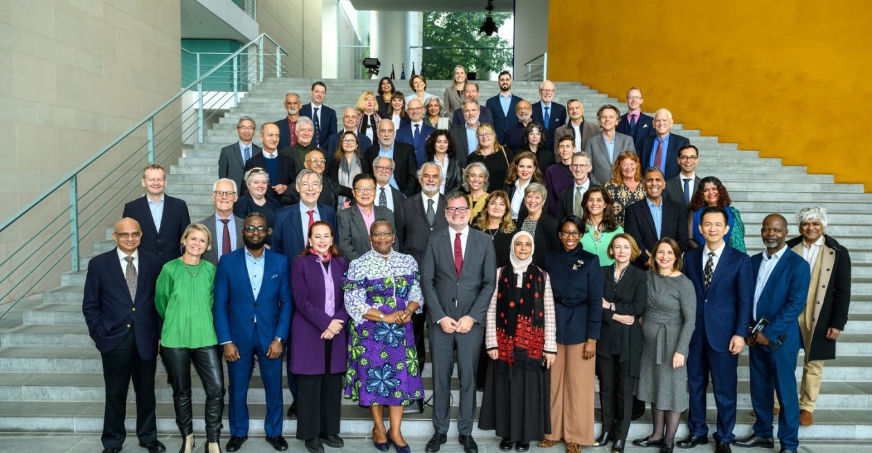 With Head of the Federal Chancellery Wolfgang Schmidt at the Federal Chancellery, October 2023