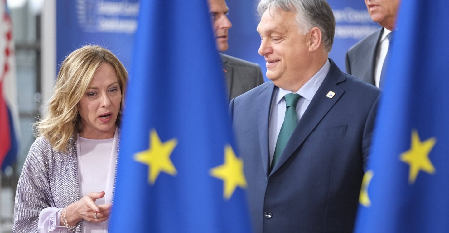 Europa am Rande eines Kollapses auf dem rechten Flügel - Meloni und Orban